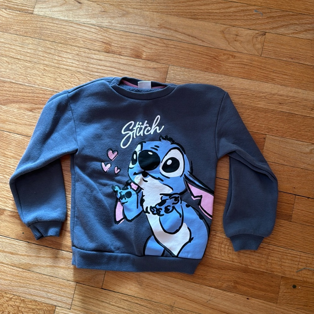 Stitch Fleece sweater 5-6yrs